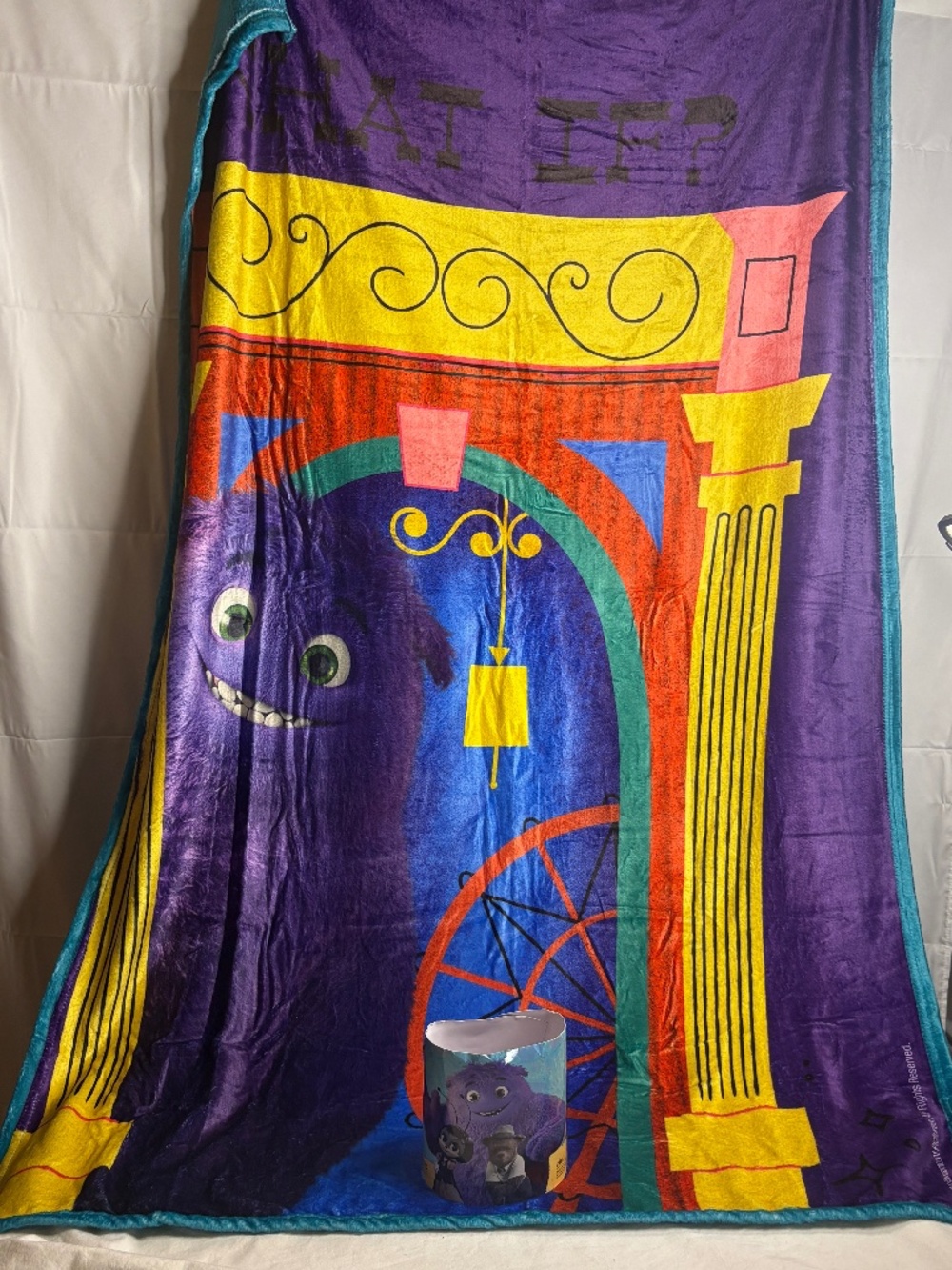 AMC Theaters IF (Imaginary Friends) Exclusive Throw Blanket RARE 40x60" New